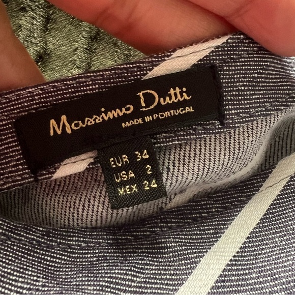 Massimo Dutti jumper 100% linen made in Portugal size USA 2 size 34 EUR - Picture 6 of 11